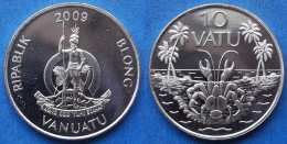 VANUATU - 10 Vatu 2009 "Crab" KM# 6 Independent Republic (1980) - Edelweiss Coins - Vanuatu