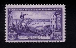 203703813 1951 SCOTT 1003 (XX)  POSTFRIS MINT  NEVER HINGED  BATTLE OF BROOKLYN 175TH ANNIV - Nuovi