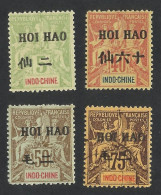 INDO-CHINE / FRENCH POST OFFICE IN HOIHAO / OVERPRINT ,,HOI HAO'' --1902 -1903 MNH - Forgery , Faux Fournier - Ungebraucht