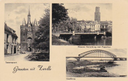 4842443Zwolle, Groeten Uit Zwolle. 1952. (kleine Vouwen In De Hoeken) - Zwolle