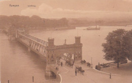 4842477Kampen, IJselbrug IJzelbrug. 1912.(kleine Vouwen In De Hoeken) - Kampen