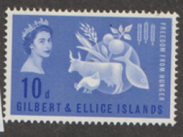 Gilbert And Ellice  Islands  1963  SG 79  F F H     Lightly Mounted Mint - Îles Gilbert Et Ellice (...-1979)