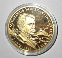 The Medal Is Dedicated To The Famous Painter And Composer Mikalojas Konstantinis Čiurlionis - Autres – Europe