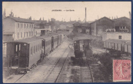 CPA [01] Ain > Jassans Gare Chemin De Fer Station Train Circulée - Ohne Zuordnung