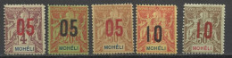 MOHELI COLONIES FRANCAISE --ALLEGORIE --1912 -- MNH / MLH - Forgery , Faux Fournier - Ungebraucht