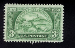 203705099 1950 SCOTT 987 (XX)POSTFRIS MINT NEVER HINGED - American Bankers Association - Unused Stamps