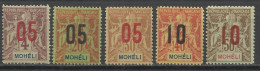 MOHELI COLONIES FRANCAISE --ALLEGORIE --1912 -- MNH / MLH - Forgery , Faux Fournier - Ungebraucht