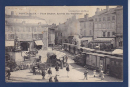 CPA [01] Ain > Pont-de-Vaux Gare Train Station Tramway écrite - Pont-de-Vaux