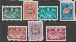 Maldives  1964  SG   118-23   F F H   Lightly Mounted Mint - Maldives (...-1965)