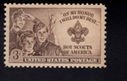 203706294 1950 SCOTT 995 (XX) POSTFRIS MINT NEVER HINGED  -  Boy Scouts - Unused Stamps