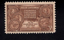 203706729 1948 SCOTT 972 (XX) POSTFRIS MINT NEVER HINGED  - Indian Centennial - Unused Stamps