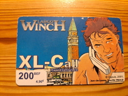 Prepaid Phonecard Belgium, XL-Call - Largo Winch - [2] Prepaid & Refill Cards