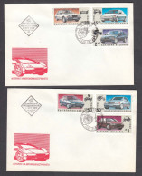 Bulgaria 1992 - Autos, Mi-Nr. 3968/73, 2 FDC - FDC