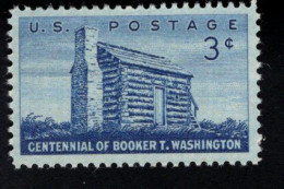 203707192 1956 SCOTT 1074 (XX) POSTFRIS MINT NEVER HINGED  - BOOKER T. WASHINGTON10410 - Unused Stamps