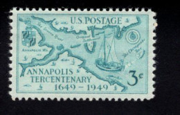 203707656 1949 SCOTT 984 (XX) POSTFRIS MINT NEVER HINGED - Annapolis Tercenenary - Unused Stamps