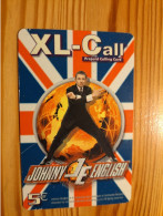 Prepaid Phonecard Belgium, XL-Call - Cinema, Johnny English, Rowan Atkinson - GSM-Kaarten, Herlaadbaar & Voorafbetaald