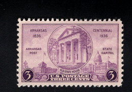 203707868  1936 SCOTT 782 (XX) POSTFRIS MINT NEVER HINGED - Arkansas Centennial - Neufs