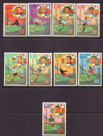 Guinea Equatorial 307 T/m 315 MNH ** Soccer World Championship Sports (1973) - Guinée Equatoriale