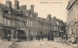 Touques * La Grande Rue Du Village * Attelage * Villageois - Other & Unclassified