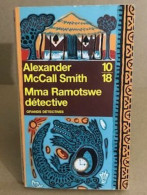 Mma Ramotswe Détective - Roman Noir