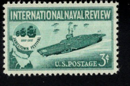 203710043  1957 SCOTT 1091 (XX) POSTFRIS MINT NEVER HINGED - International Naval Review - Ongebruikt