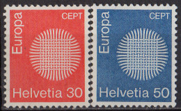 SUISSE - Europa CEPT 1970 - Unused Stamps