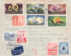 INDONESIA - AIRMAIL 1958 - STUTTGART/DE /586 - Indonesia