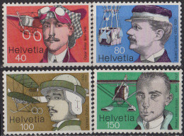 SUISSE - Pionniers De L'aviation Suisse - Unused Stamps