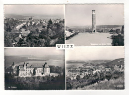 WILTZ - Vue Générale - Le Château - Monument Nat. Grève 1942. - Wiltz