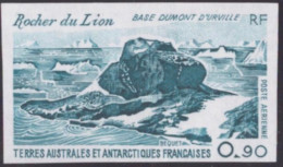 Essai De Couleur Taaf/fsat Base Dumont D’urville Rocher Du Lion Yvert PA 57 MNH **2 - Ongetande, Proeven & Plaatfouten