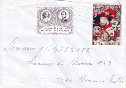Belgique 1704 + 1978  ° Sur Lettre De La Hulpe Vers 1320 Hamme-Mille - Cartas & Documentos