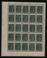 Russia / RSFSR 1923 - Mi-Nr. 218 A ** - MNH - 10 Rubel - 25er-Bogen (I) - Unused Stamps