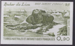 Essai De Couleur Taaf/fsat Base Dumont D’urville Rocher Du Lion Yvert PA 57 MNH **5 - Ongetande, Proeven & Plaatfouten