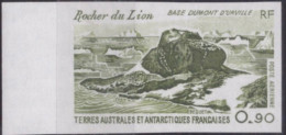 Essai De Couleur Taaf/fsat Base Dumont D’urville Rocher Du Lion Yvert PA 57 MNH **7 - Ongetande, Proeven & Plaatfouten