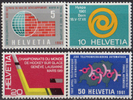 SUISSE - Série De Propagande 1961 - Unused Stamps