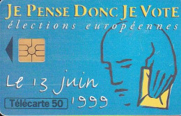 F977A  04/1999 - PARLEMENT EUROPÉEN - 50 GEM2 - 1999