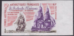 Essai De Couleur Multicolore Taaf/fsat Bateau La Recherche Et L’espérance Amsterdam  Yvert PA 58 MNH ** - Imperforates, Proofs & Errors