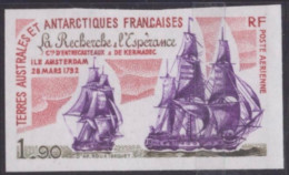 Essai De Couleur Multicolore Taaf/fsat Bateau La Recherche Et L’espérance Amsterdam  Yvert PA 58 MNH **3 - Ongetande, Proeven & Plaatfouten