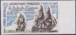 Essai De Couleur Multicolore Taaf/fsat Bateau La Recherche Et L’espérance Amsterdam  Yvert PA 58 MNH **5 - Ongetande, Proeven & Plaatfouten