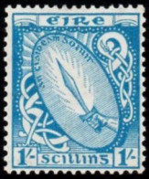 1940 1/- With Inverted "e" Watermark, Superb Mint And Well Centred, An Exceptional Example! - Unused Stamps
