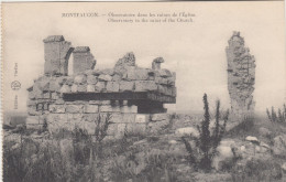 D8965) MONTFAUCON - Observatoire Dans Les Ruines De L` Eglise OLD ! - Montfaucon En Velay