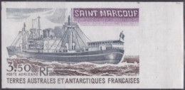 Essai De Couleur Multicolore Taaf/fsat Bateau Saint Marcouf Yvert PA 63 MNH ** - Sin Dentar, Pruebas De Impresión Y Variedades