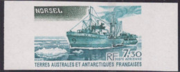 Essai De Couleur Multicolore Taaf/fsat Bateau Norsel  Yvert PA 64 MNH ** - Non Dentellati, Prove E Varietà