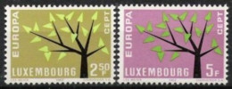 Luxembourg 1962 Europa CEPT (**)  Mi 657-58 - € 1,-; Y&T 612-13 - € 1,30 - 1962