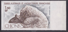 Essai De Couleur Multicolore  Taaf/fsat Oiseau Chionis  Yvert PA 67 MNH **7 - Sin Dentar, Pruebas De Impresión Y Variedades