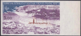 Essai De Couleur Multicolore  Taaf/fsat Station Charcot  Yvert PA 65 MNH **2 - Imperforates, Proofs & Errors