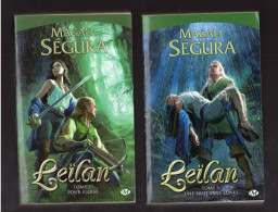 MAGALI SEGURA LEILAN Tomes 2+3 Pour éloïse Une Nuit Sans Lunes Milady 2009 - Fantastique