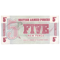 Billet, Grande-Bretagne, 5 New Pence, Undated (1972), KM:M47, NEUF - British Troepen & Speciale Documenten