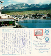 ARGENTINA 1981 POSTCARD SENT FROM USHUAIA TO HAMBURG - Covers & Documents