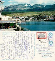 ARGENTINA 1981 POSTCARD SENT FROM USHUAIA TO HAMBURG - Cartas & Documentos